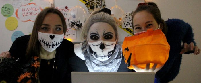 Halloweenparty über Skype